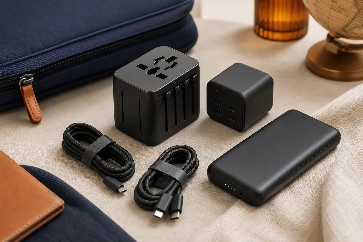Styled power adapters selection